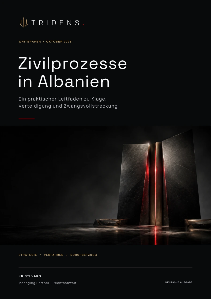Zivilprozesse in Albanien — Ausgabe 2026