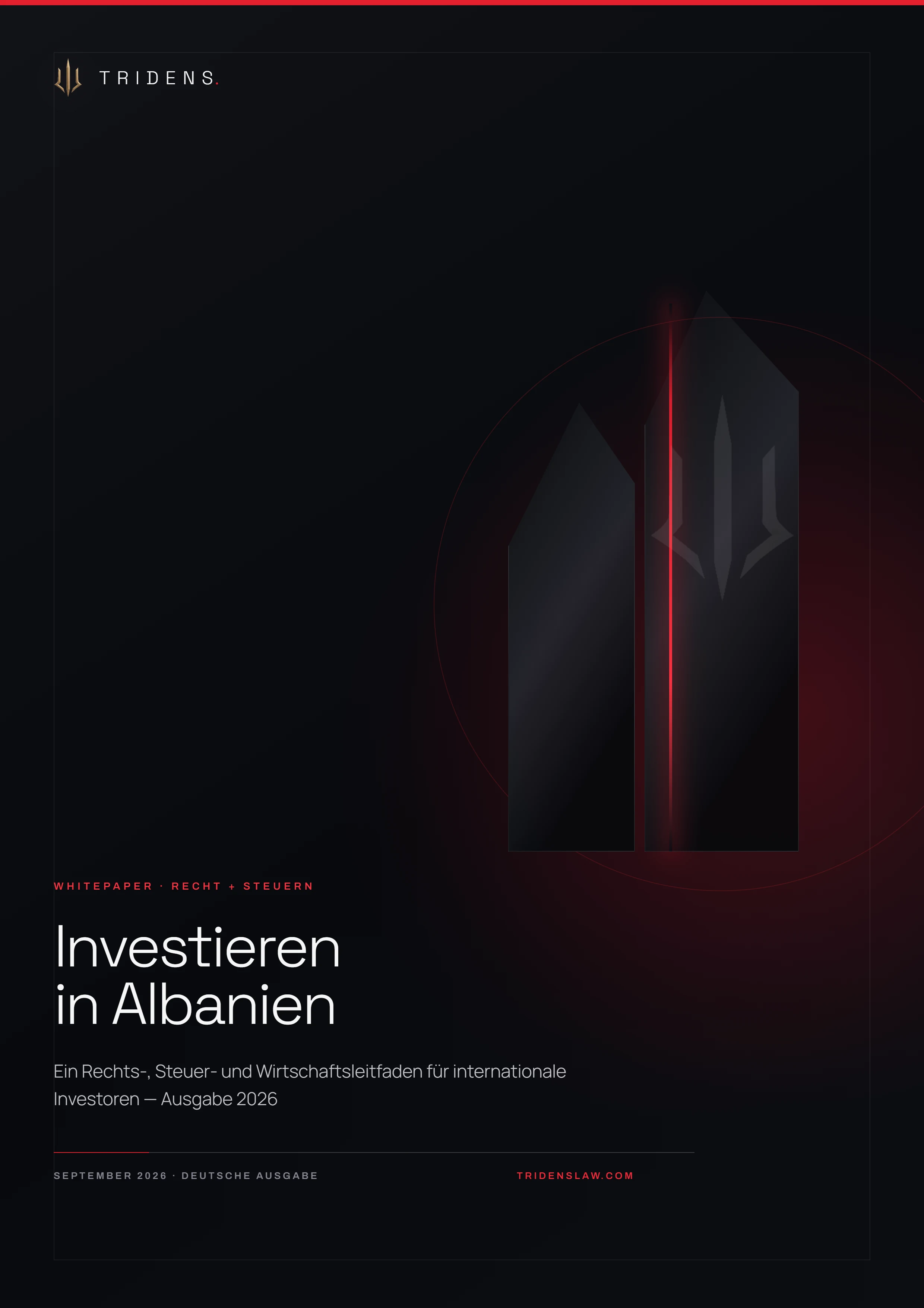 Investieren in Albanien: Rechts-, Steuer- und Wirtschaftsleitfaden — Ausgabe 2026